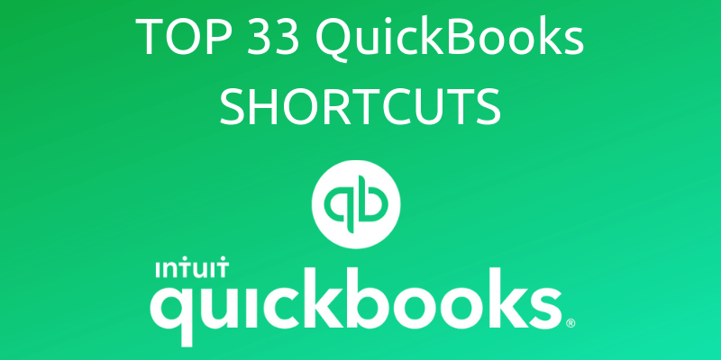 Top QuickBooks Shortcuts