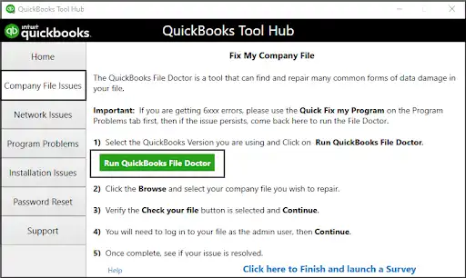 Fixing QuickBooks multi user mode not working using QuickBooks File Doctor
