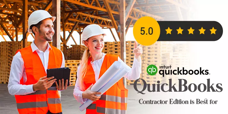 QuickBooks Contractor Edition is Best for