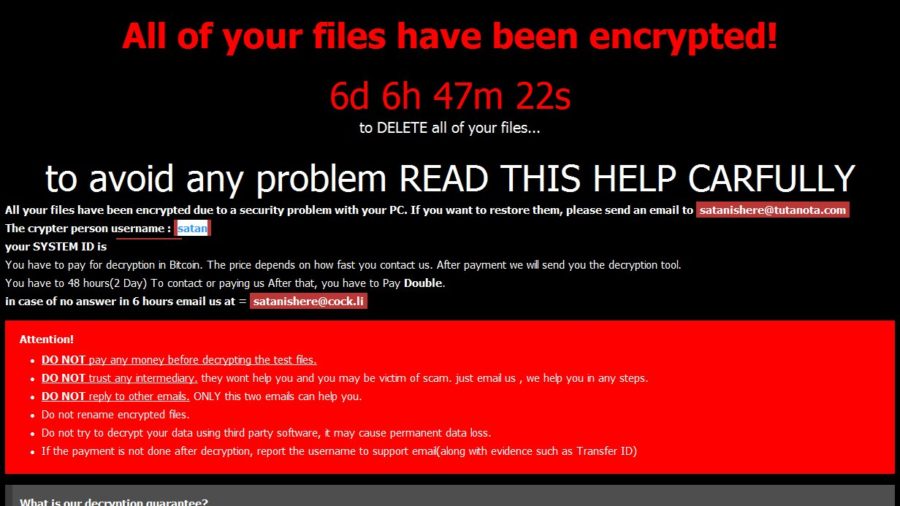 Ransomware Attacks cybersecurity