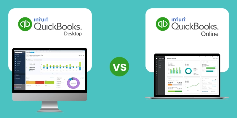 QuickBooks Desktop vs Online