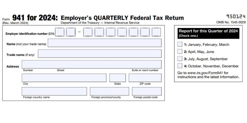 irs Form 941