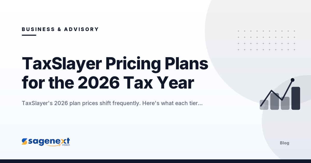 TaxSlayer Pricing Plans for the 2026 Tax Year