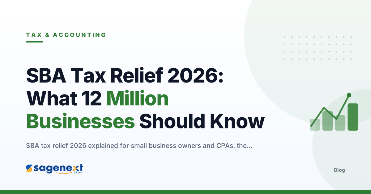 SBA Tax Relief 2026: Complete Guide for 12 Million Businesses