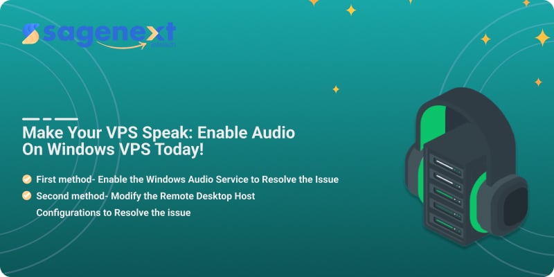 How to Enable Audio in Windows VPS?