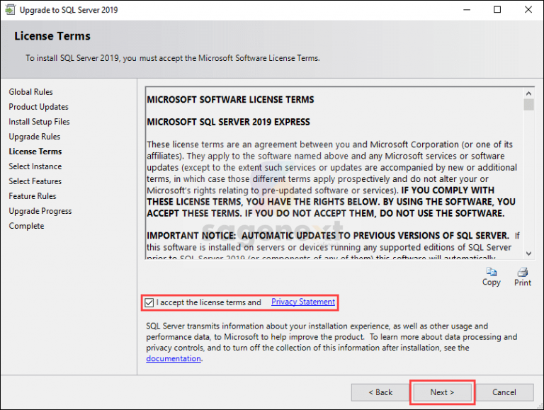 SQL Server Express Installing, Upgrading, Testing and Uninstalling