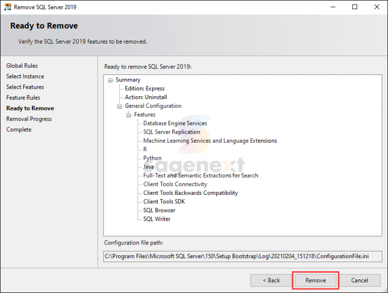 SQL Server Express Installing, Upgrading, Testing and Uninstalling