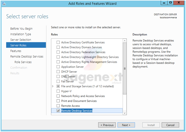 Install RDS on Windows 2019 Step 2