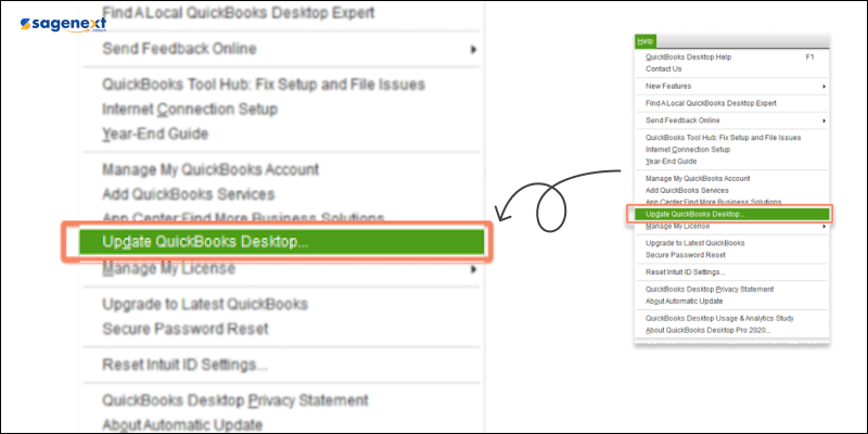 QuickBooks Desktop. Go to the Help