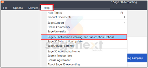 install the Sage 50 Accounting Step 12