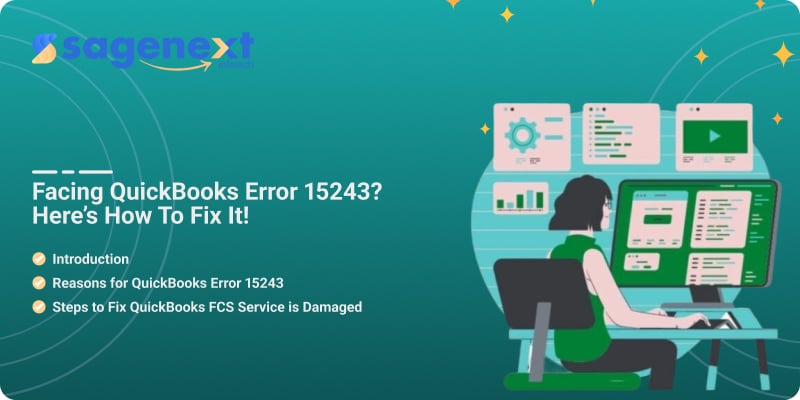 How do I rectify QuickBooks Error 15243?