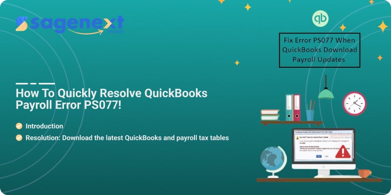 How do I resolve QuickBooks payroll error PS077?