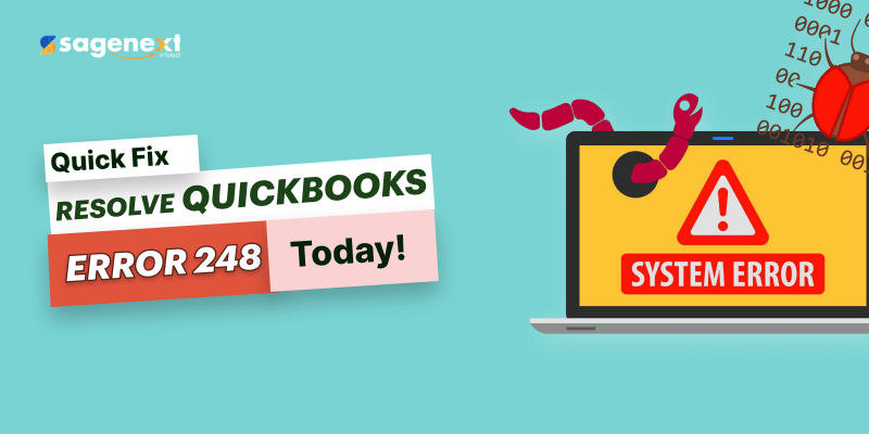 How do I fix QuickBooks error 248?