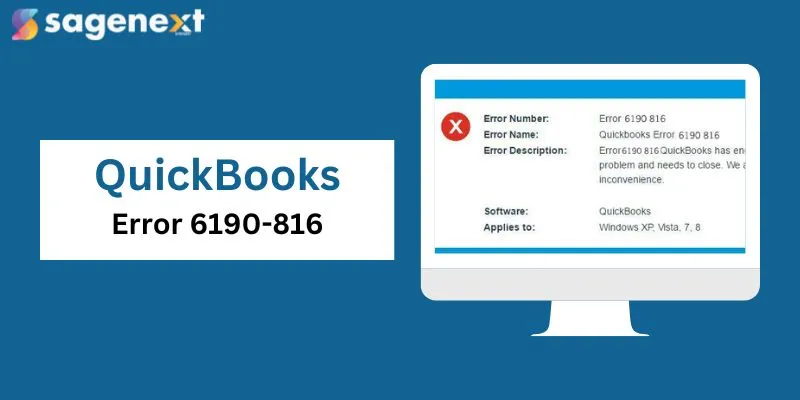 QuickBooks Error 6190-816: What is and How to Solve it?