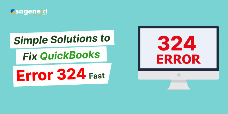 How can I resolve QuickBooks error 324?