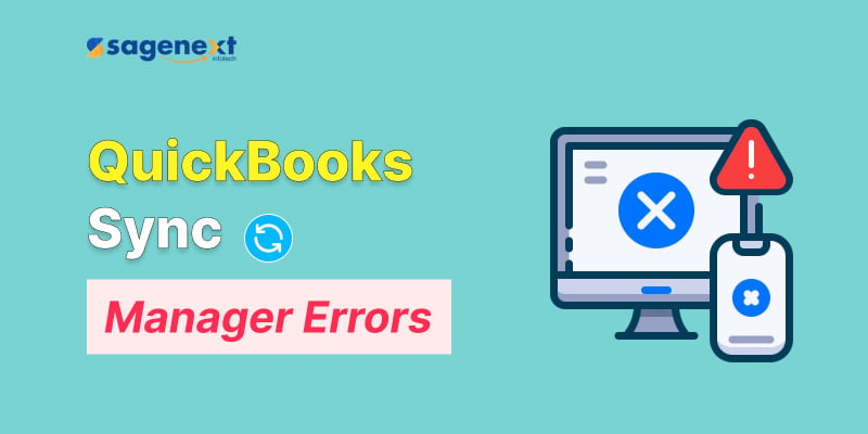 How do I resolve a QuickBooks Sync Manager error?