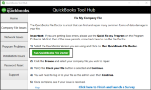  Run QB File Doctor from Tool Hub Image 4