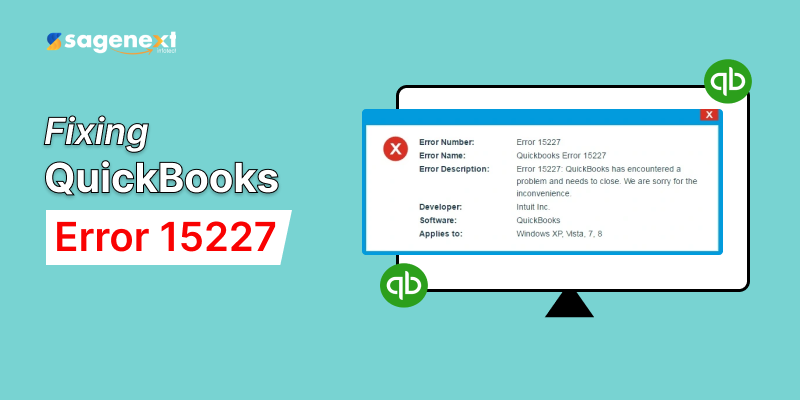 What is QuickBooks Error 15227 and How to Fix it?