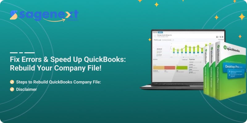 Rebuilding Your QuickBooks Company File