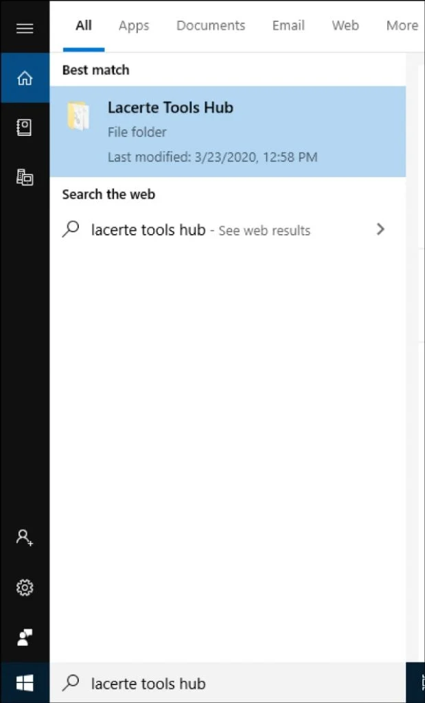Download and install the Lacerte Tool Hub