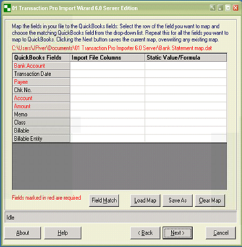 Match Fields Manually 