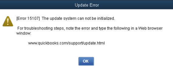 What is QuickBooks Payroll Error 15107?