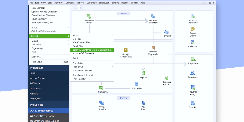 QB error 6000 Using QuickBooks File Doctor step 2