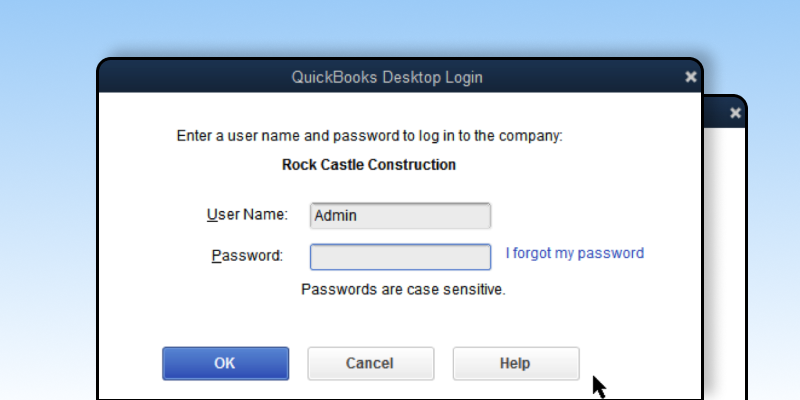 QuickBooks Password Reset step 20