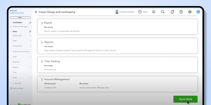 Solution 3Add a User in QuickBooks step 4