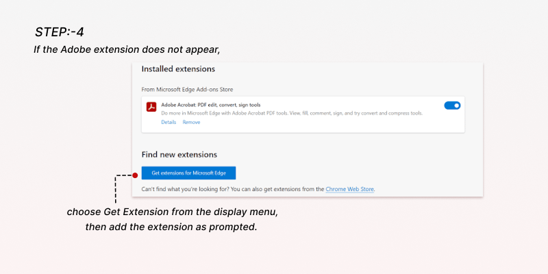 How to Enable Adobe Reader in Microsoft Edge step 3