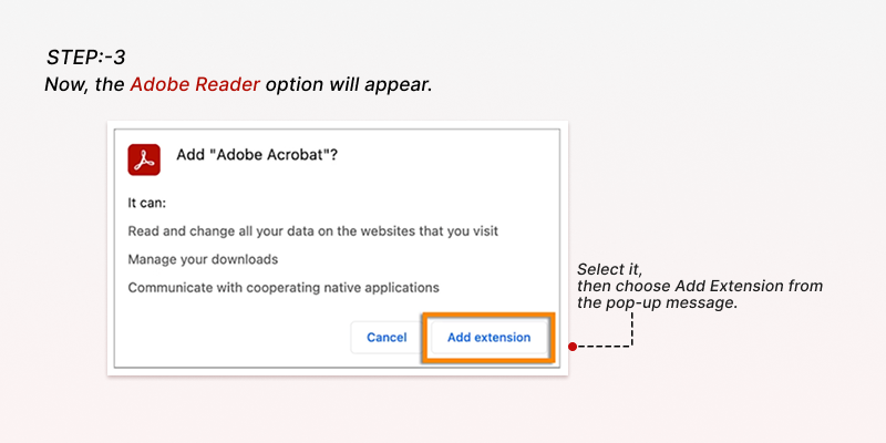 enable Adobe Reader in Google Chrome step 3